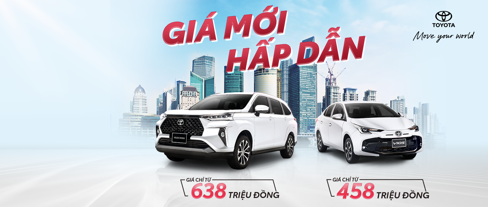 Banner Trang chủ: Giá mới hấp dẫn