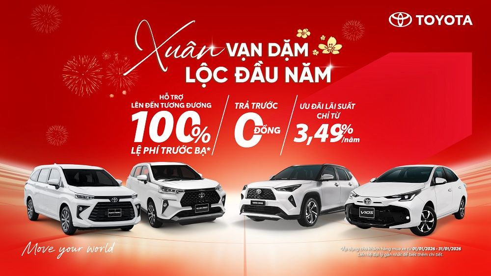 KHAI XUÂN THỊNH VƯỢNG – RƯỚC XE SANG, NHẬN ƯU ĐÃI VÀNG