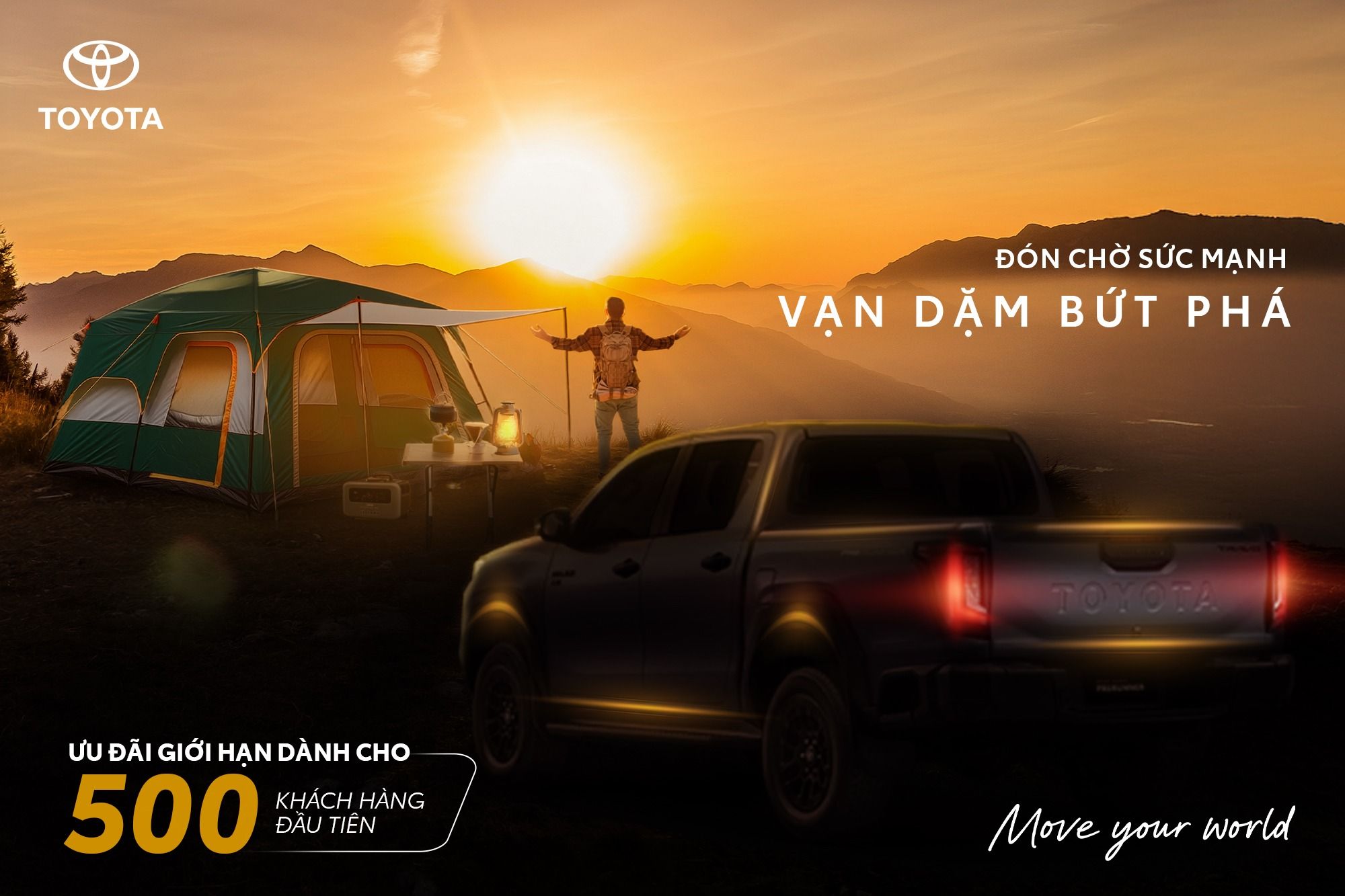 RA MẮT TOYOTA HILUX MỚI – ƯU ĐÃI ĐỘC QUYỀN DÀNH RIÊNG KHÁCH HÀNG TIÊN PHONG