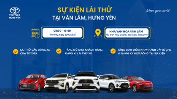 SỰ KIỆN LÁI THỬ CÁC DÒNG XE TOYOTA HOT NHẤT TẠI VĂN LÂM - 20/12/2025