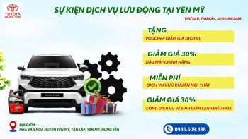 Sự kiện sửa chữa lưu động tại Yên Mỹ, Hưng Yên - Cơ hội chăm sóc xe không thể bỏ lỡ!