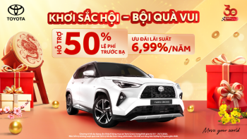 TOYOTA VIỆT NAM TIẾP TỤC TRIỂN KHAI CHƯƠNG TRÌNH KHUYẾN MẠI CHO YARIS CROSS TRONG THÁNG 1/2025 VÀ KHUYẾN MẠI GIA HẠN BẢO HÀNH CHO CÁC MẪU XE TOYOTA TRONG NĂM 2025